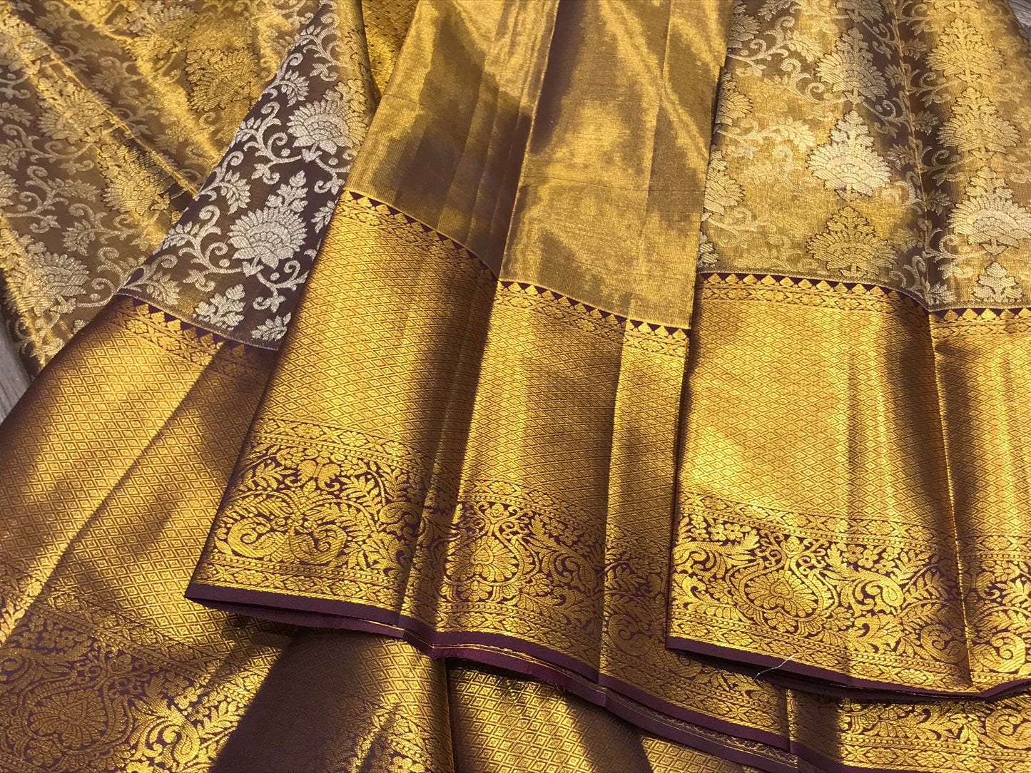 Pure Kanchipuram Tissue Silk Saree