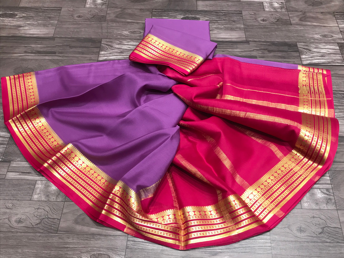 Pure Mysore Silk Saree