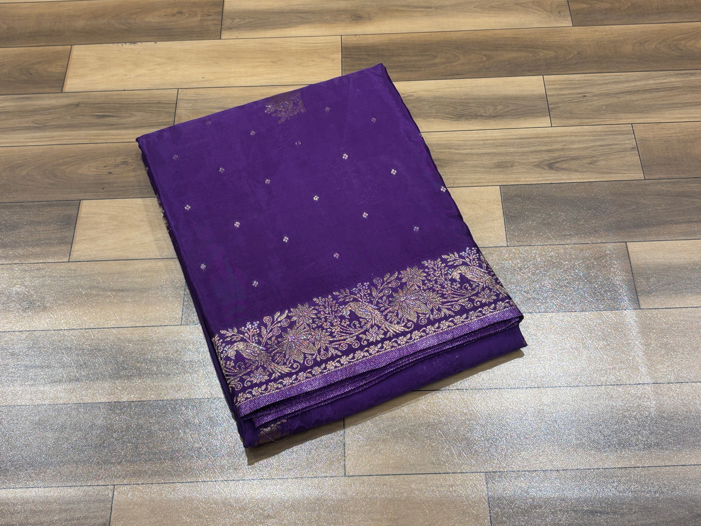 Satin Crape Saree