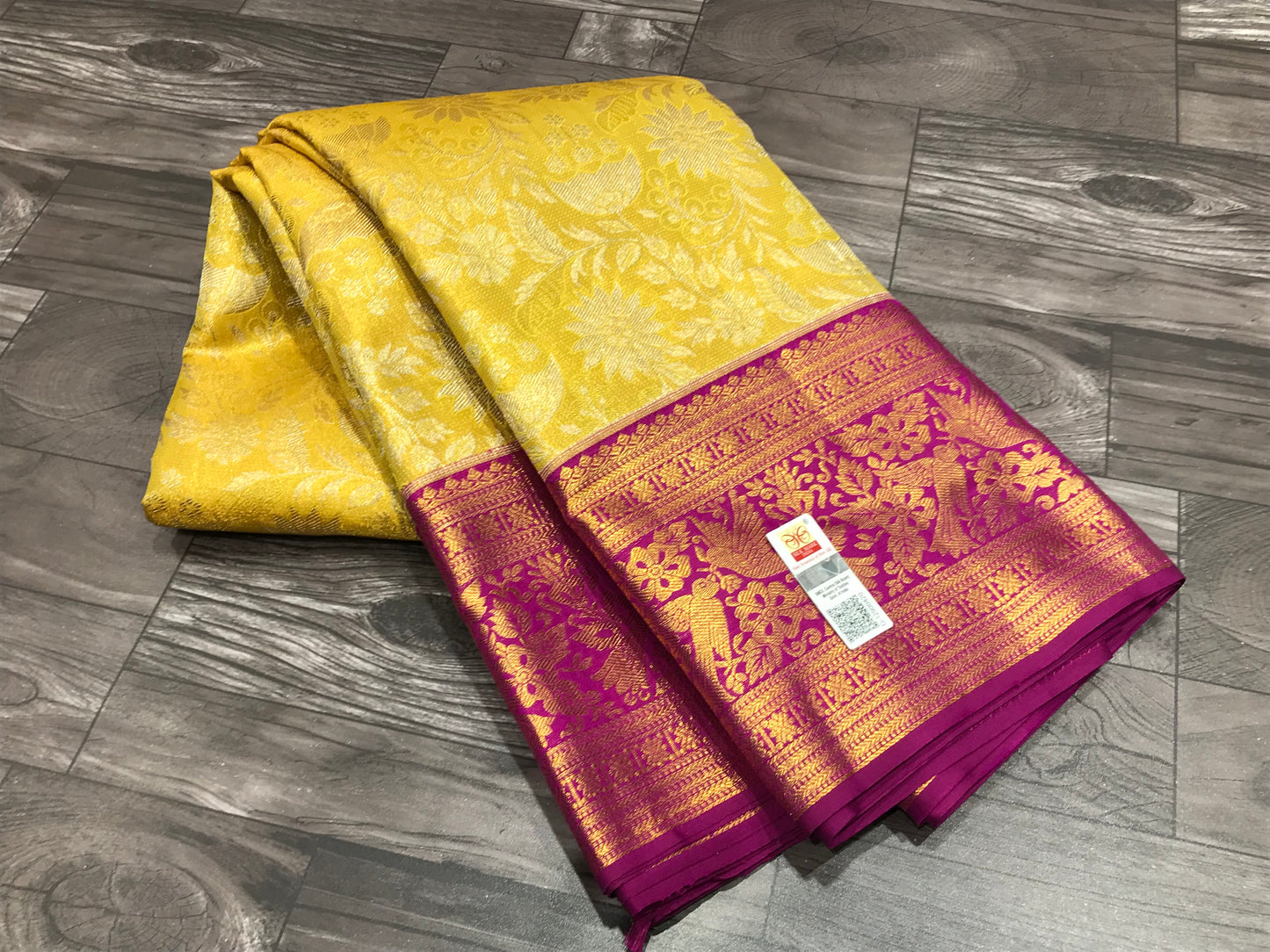 Pure kanchipuram Tissue Saree