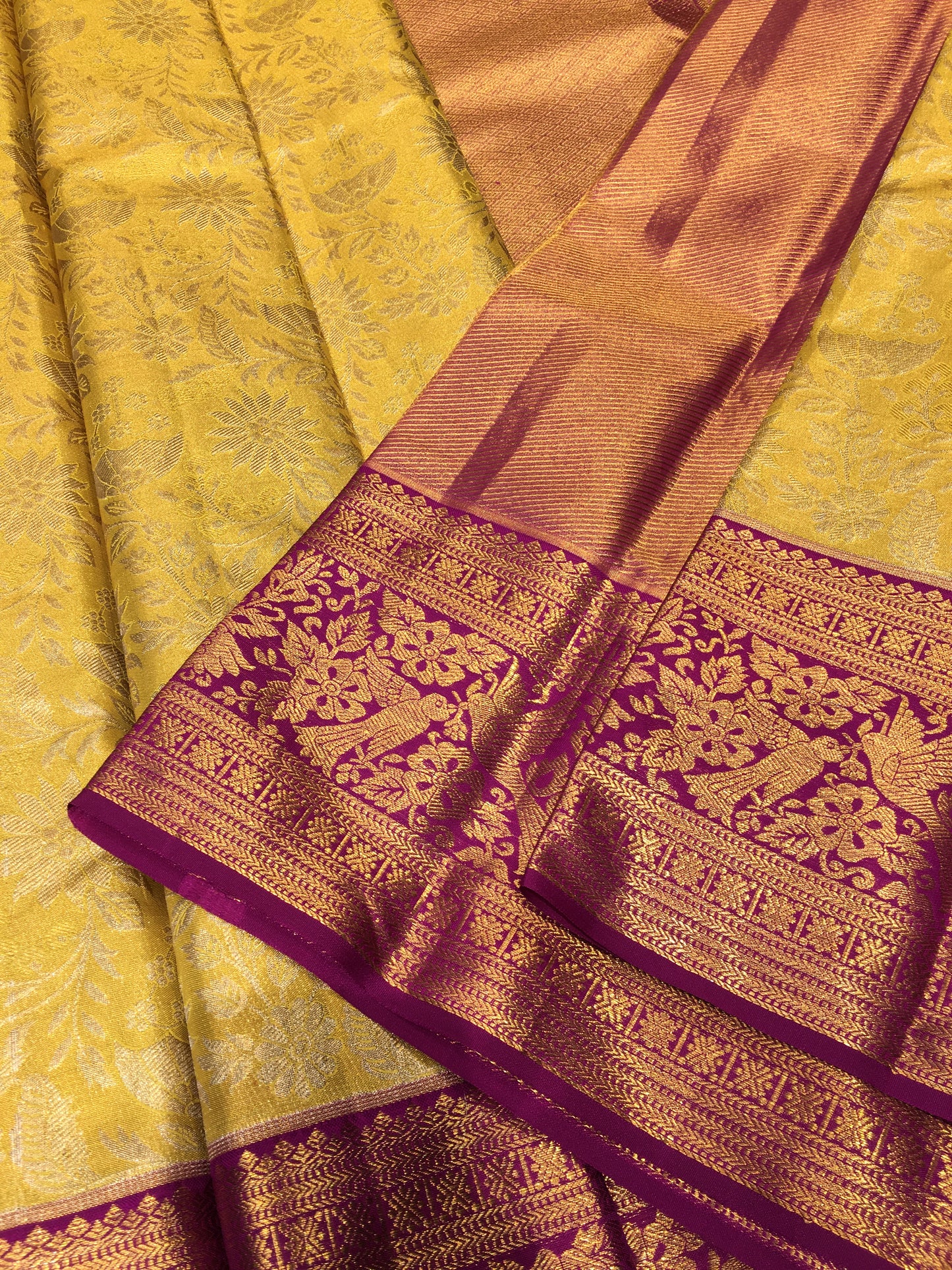 Pure Kanchipuram Tisue Silk