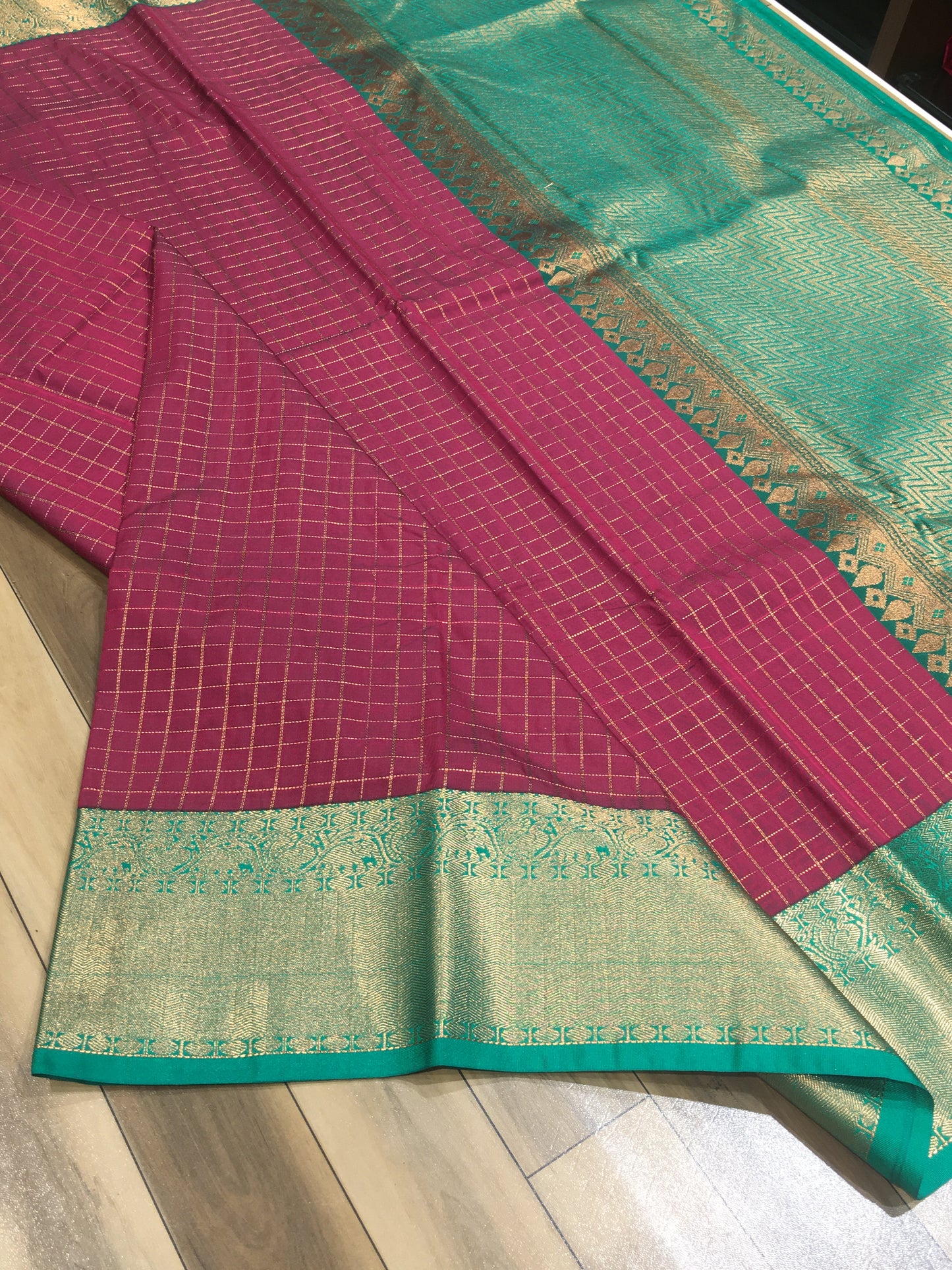 Semi Kanchipuram Silk Saree