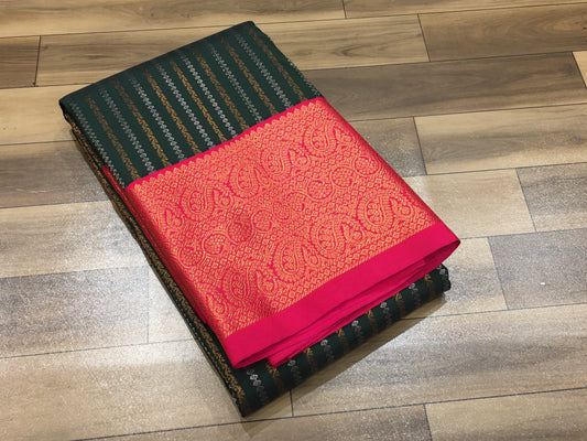 Semi Kanchipuram Silk Saree