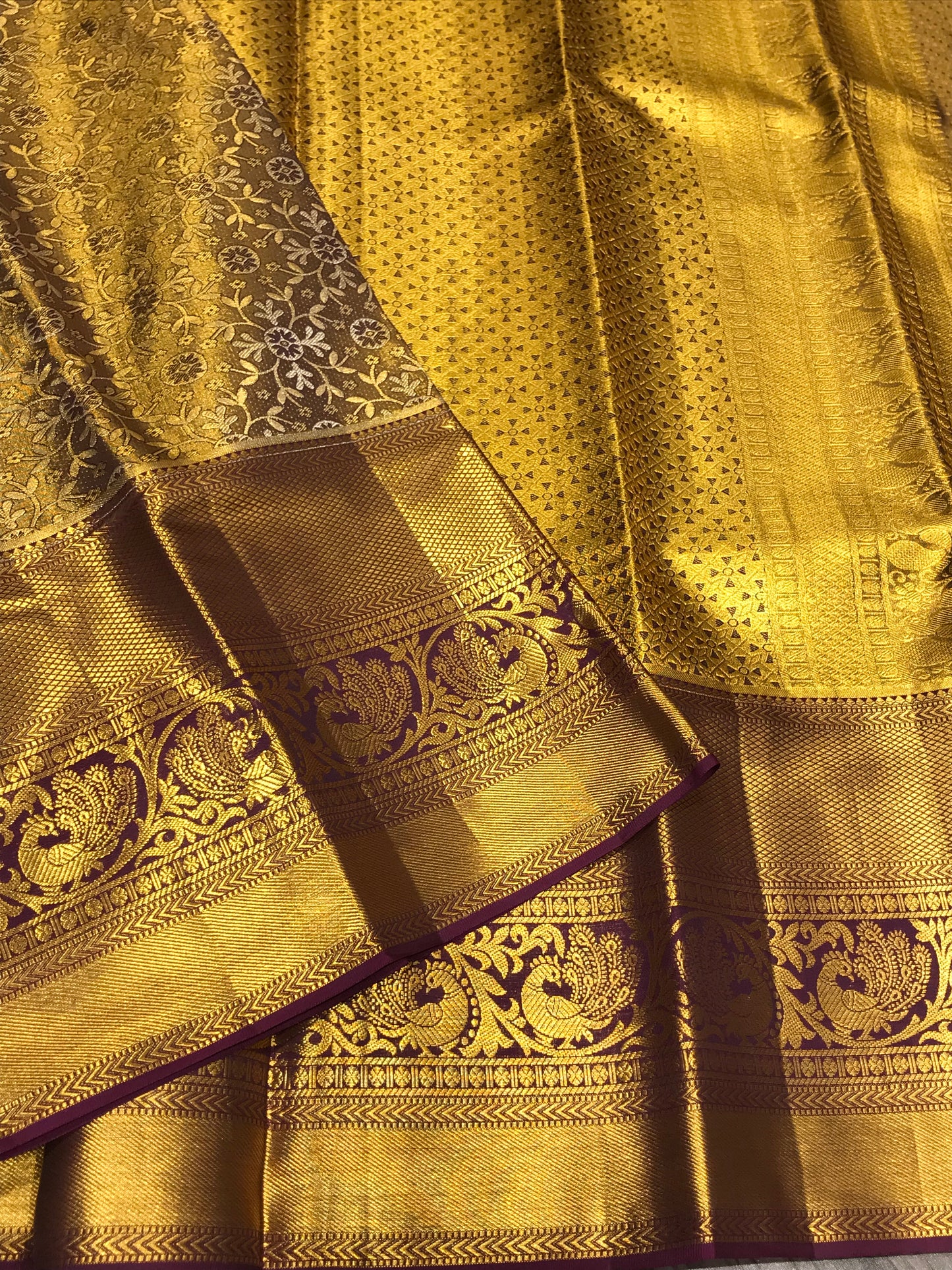 Pure Kanchipuram Tissue Silk Saree