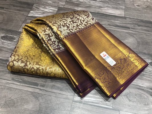 Pure Kanchipuram Tissue Silk Saree