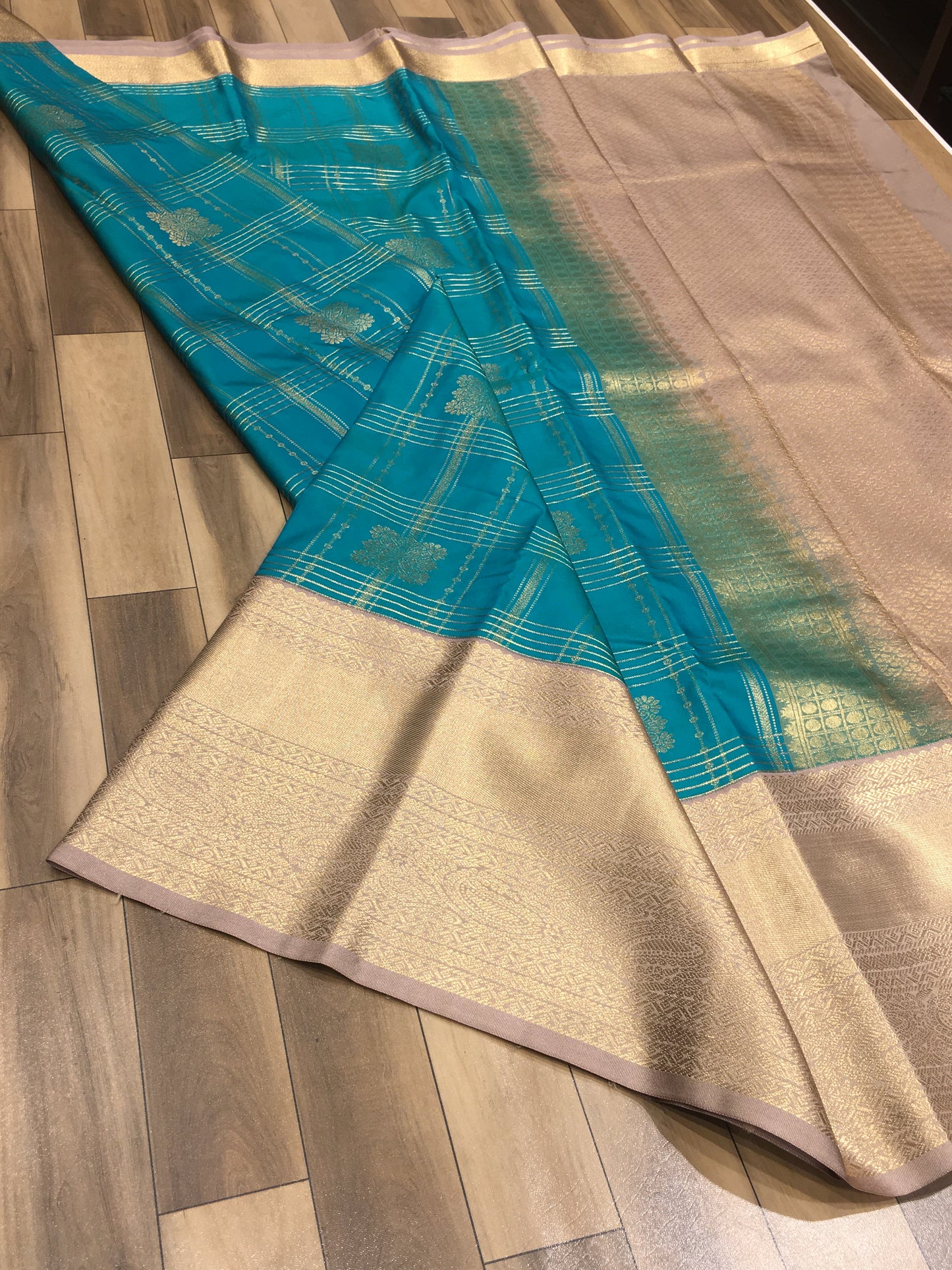 Semi Kanchipuram Silk Saree