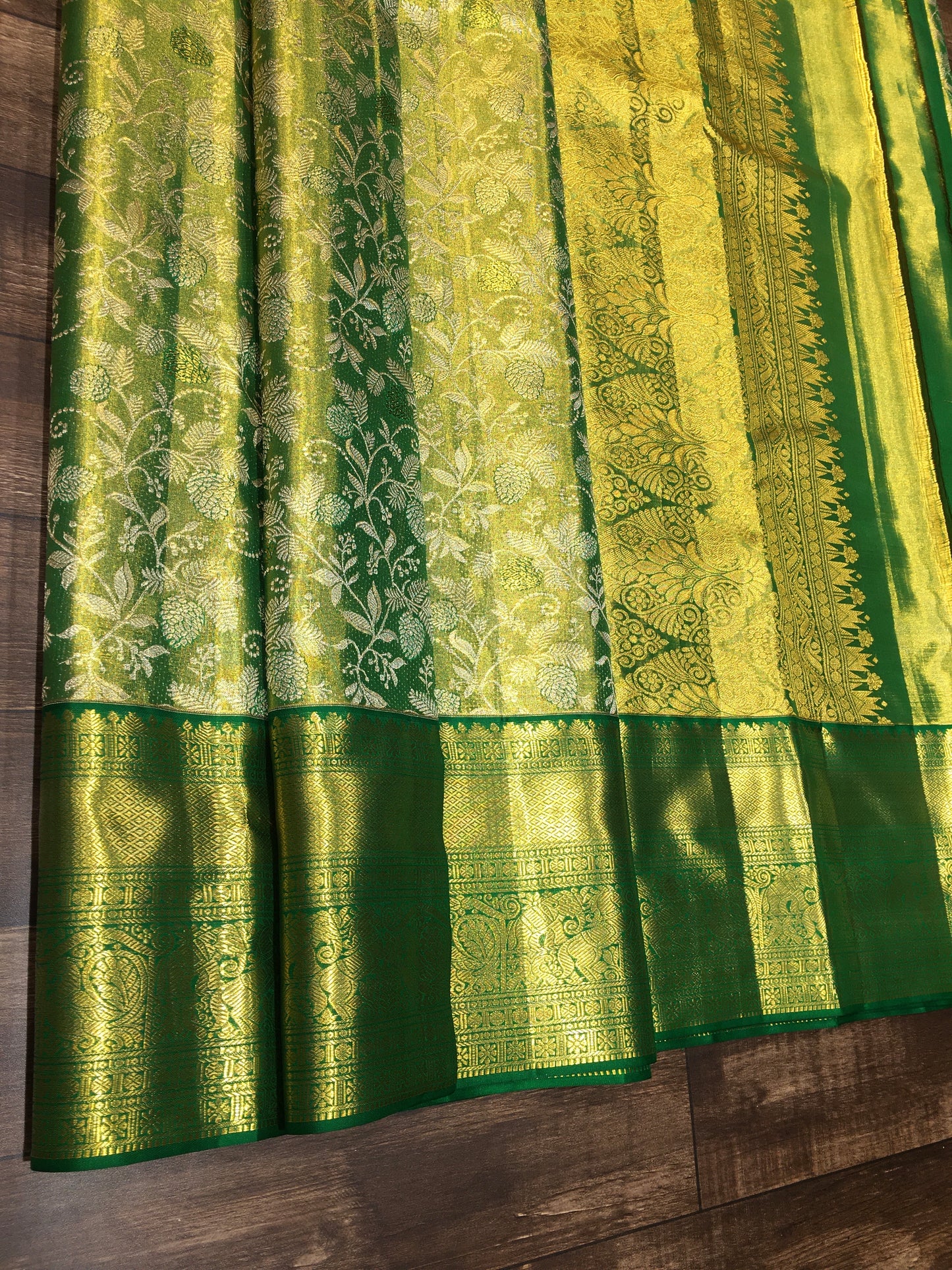 Pure Kanchipuram Tissue Silk Saree