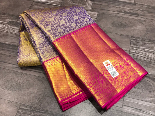 Pure Kanchipuram Tissue Silk Saree