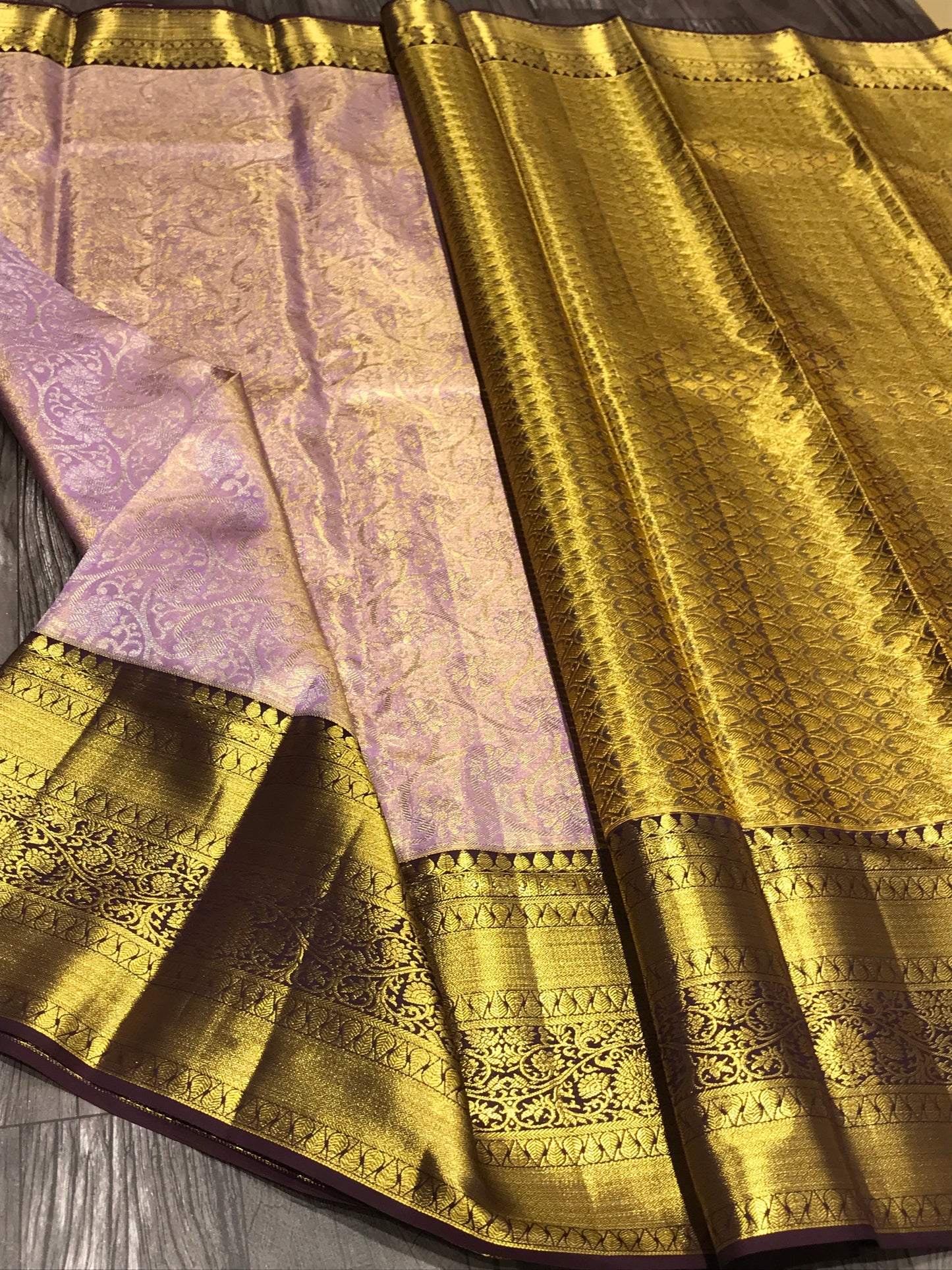 Pure Kanchipuram Tissue Silk Saree