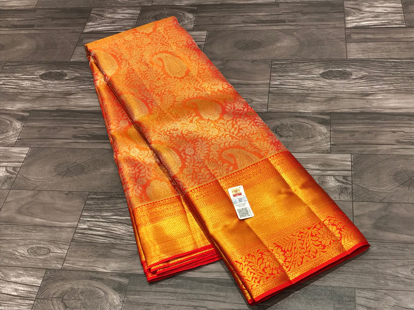 Pure Kanchipuram Tissue Silk Saree