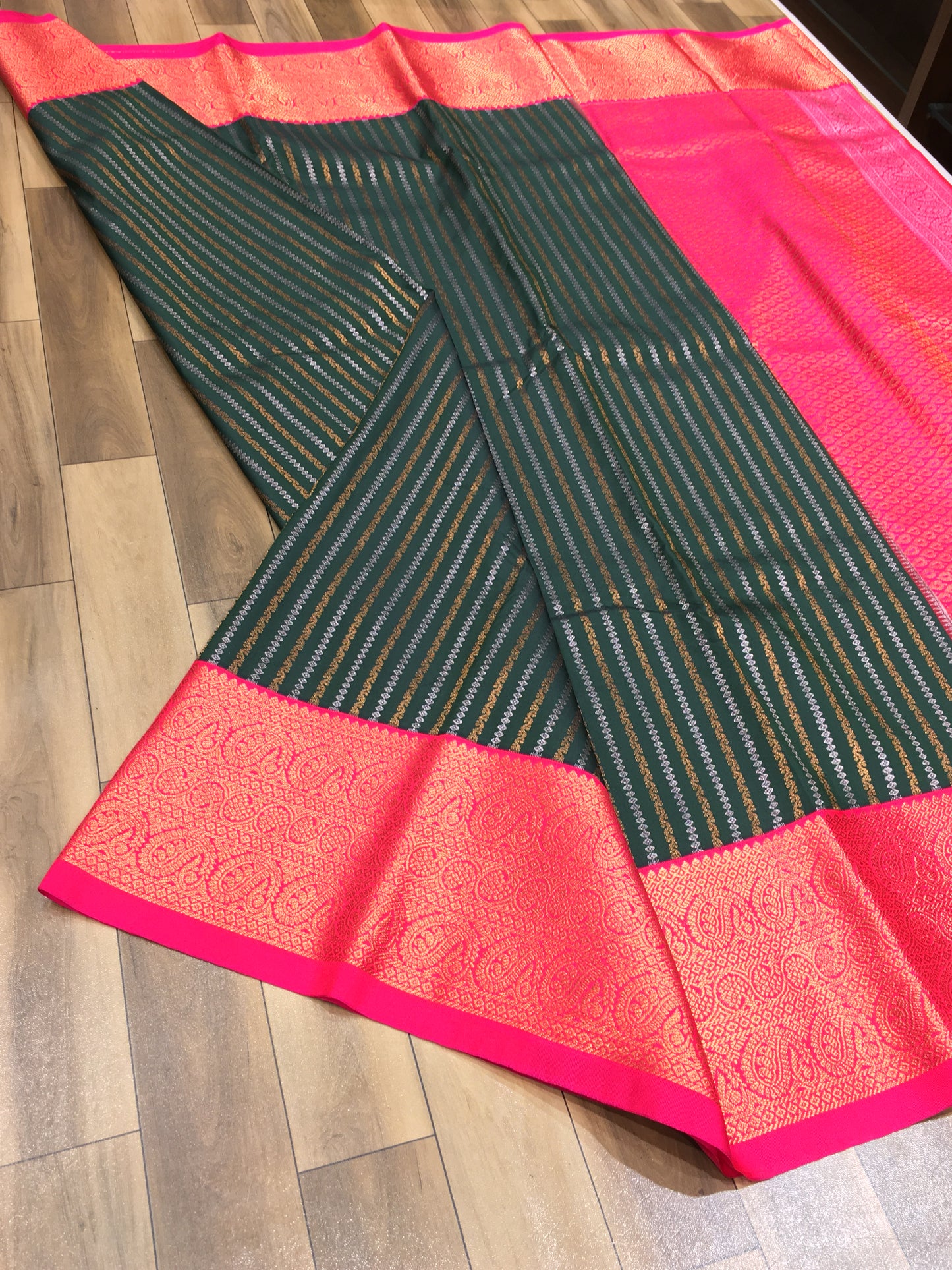 Semi Kanchipuram Silk Saree