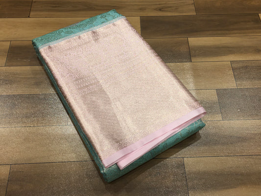 Semi Kanchipuram Tissue Saree