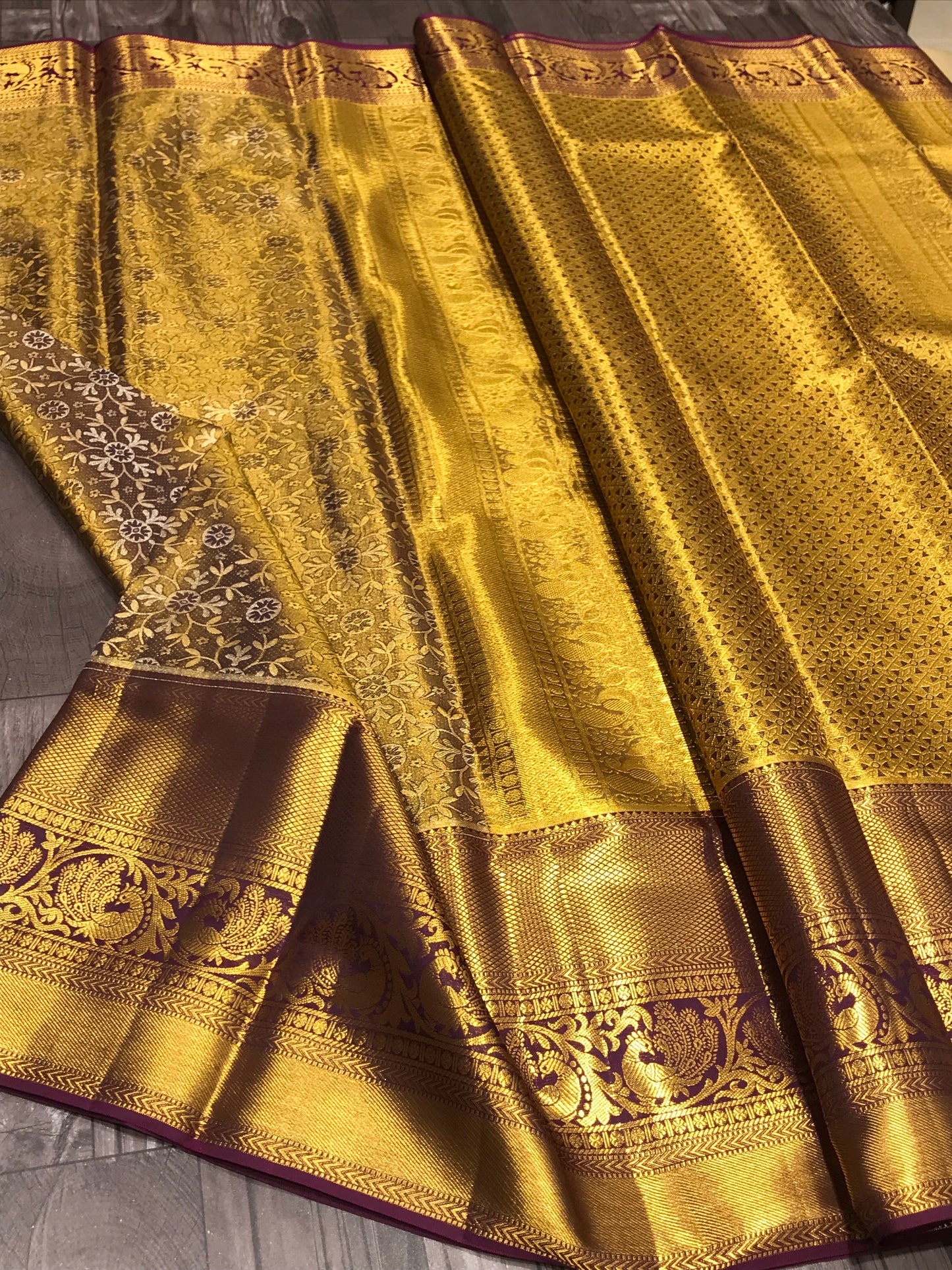 Pure Kanchipuram Tissue Silk Saree