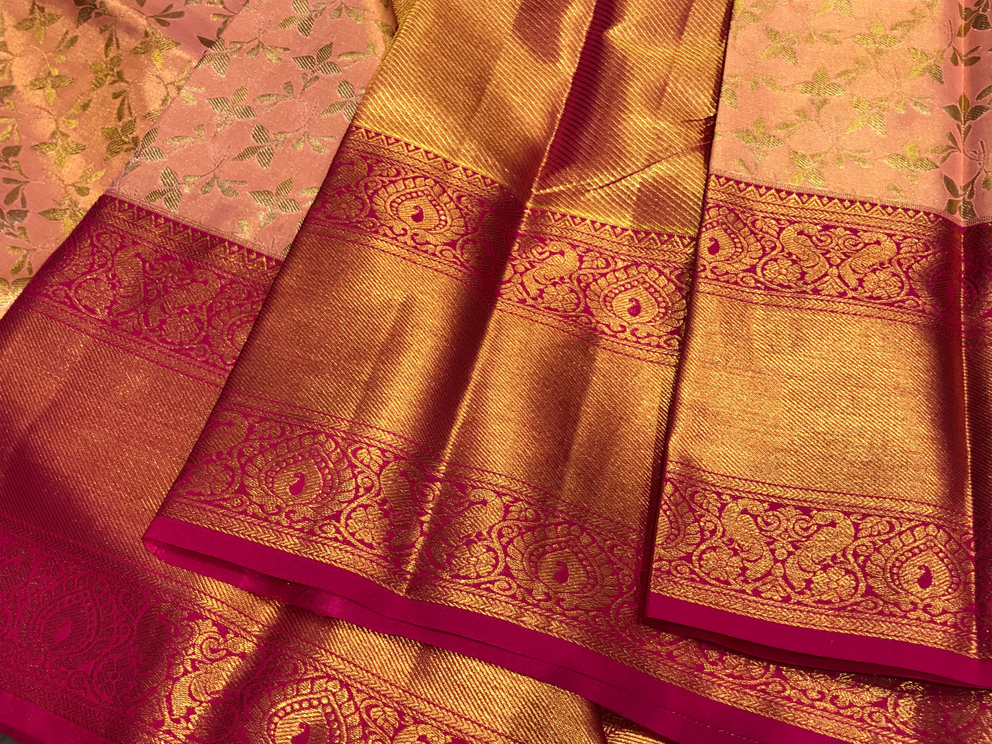 Pure Kanchipuram Tissue Silk Saree