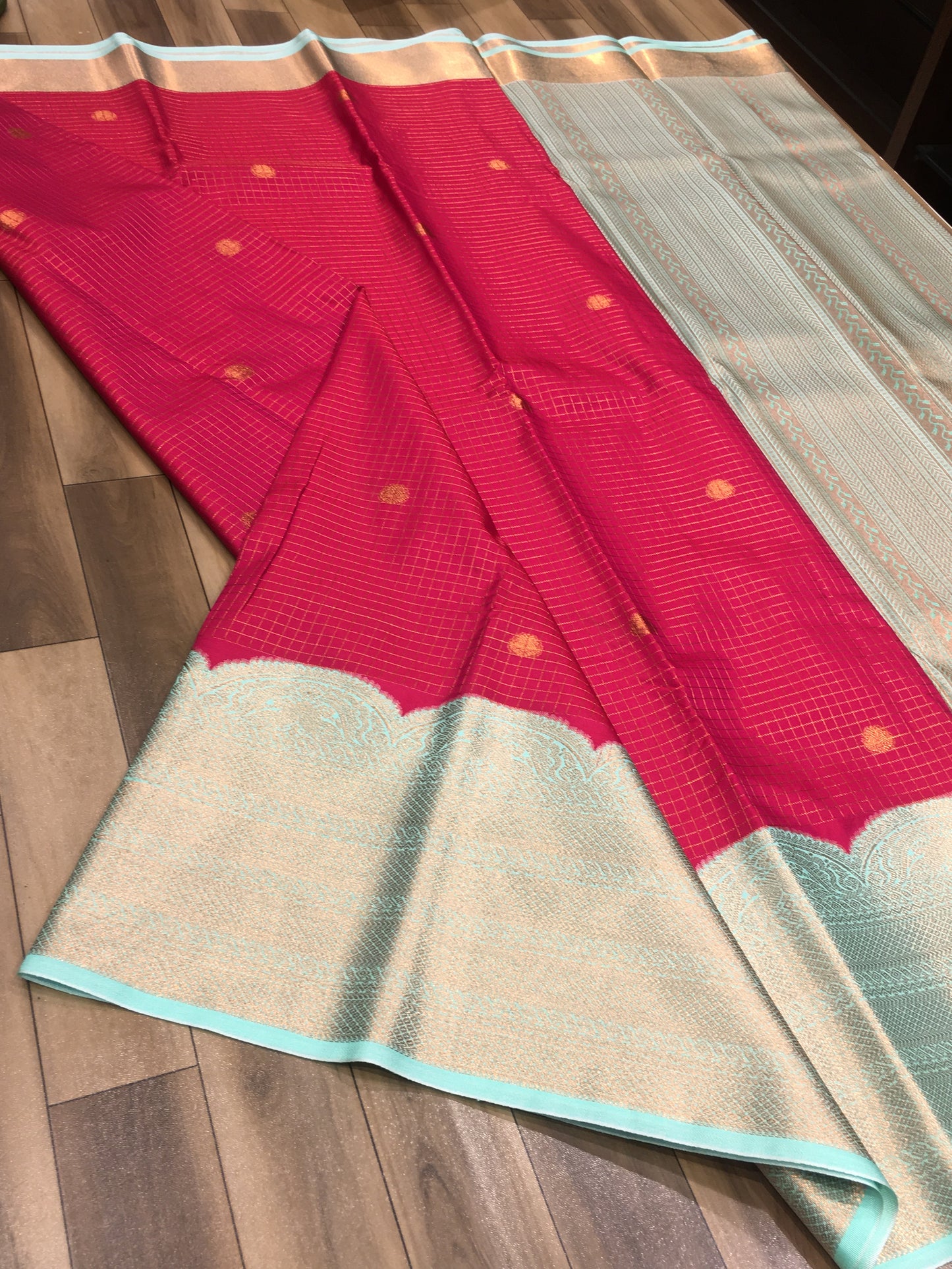 Semi Kanchipuram Silk Saree