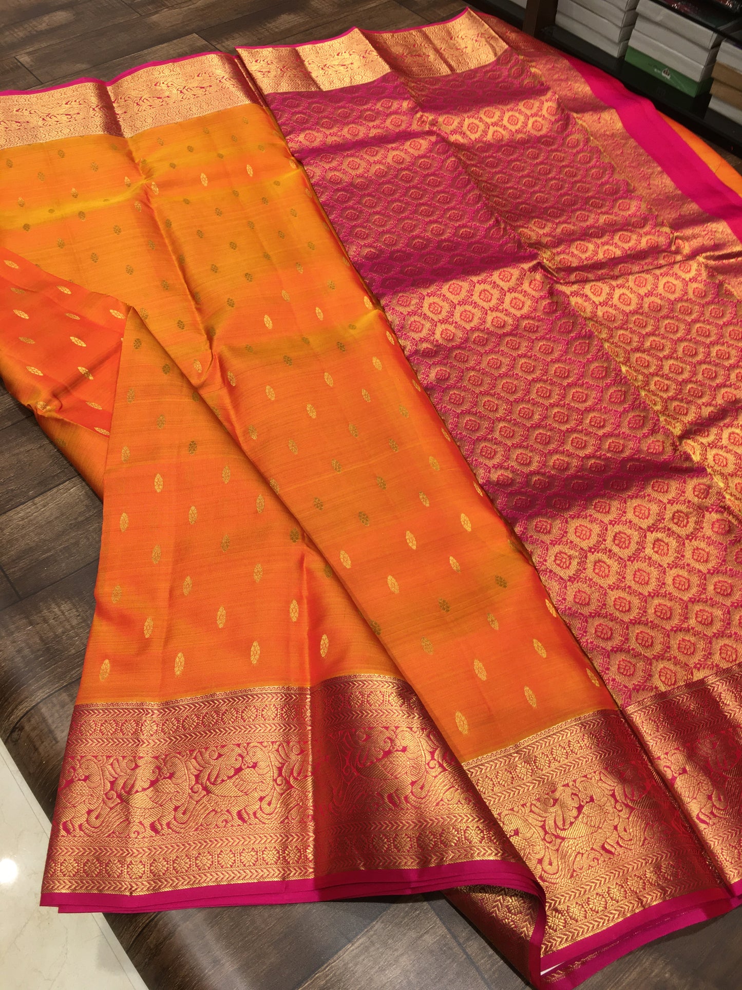 Pure Kanchipuram Silk Saree