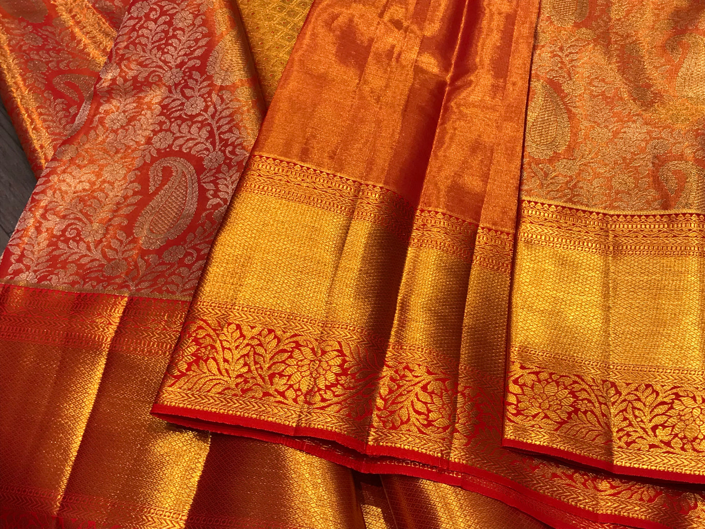 Pure Kanchipuram Tissue Silk Saree