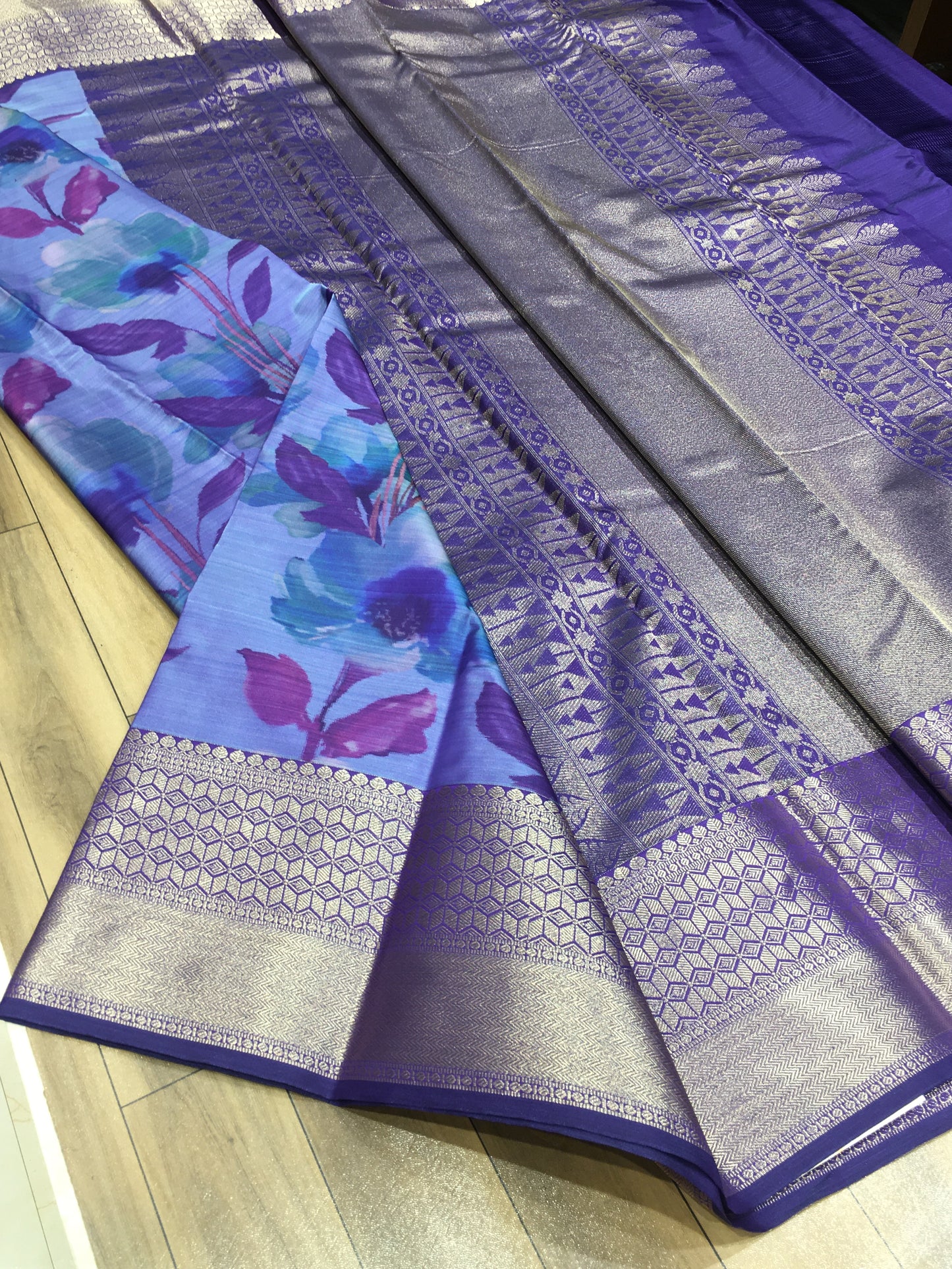 Digital Print Saree