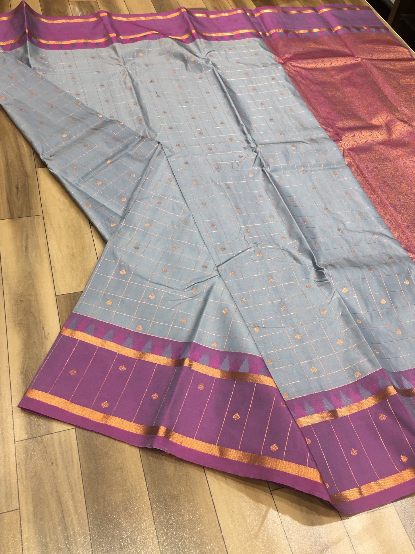 Semi Kanchipuram Silk Saree