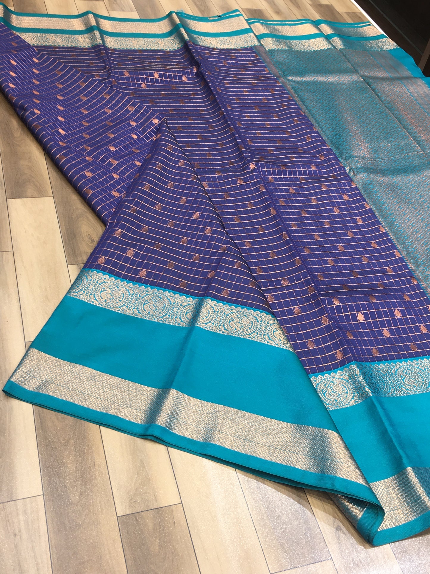 Semi Kanchipuram Silk Saree