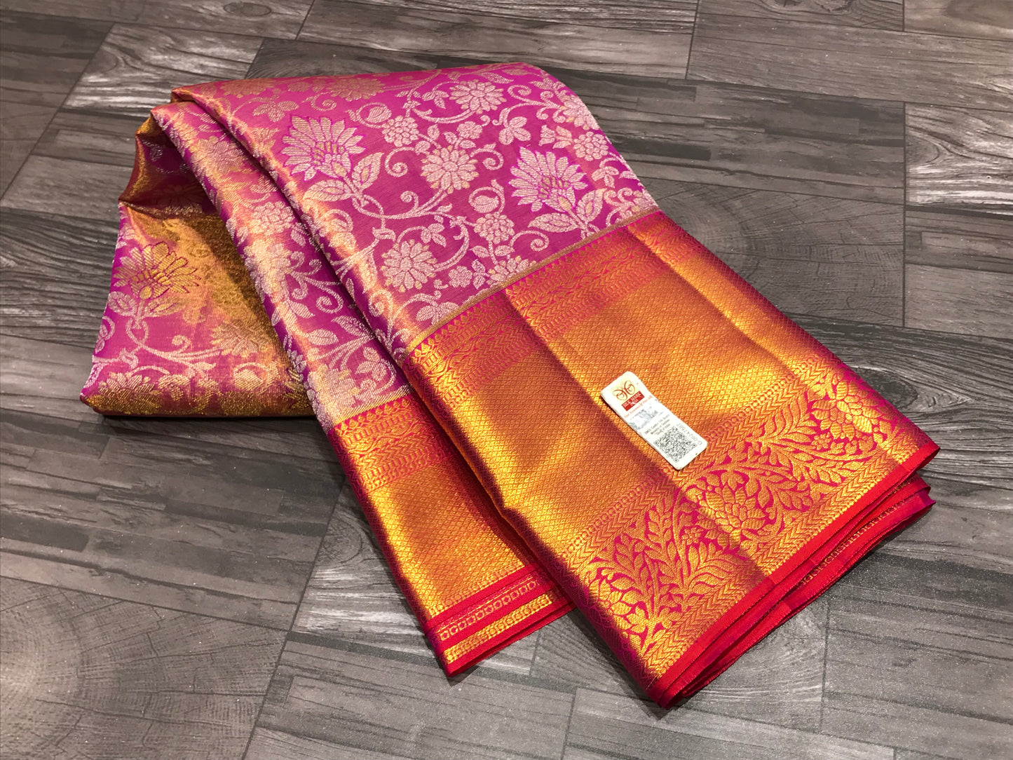 Pure Kanchipuram Tissue Silk Saree