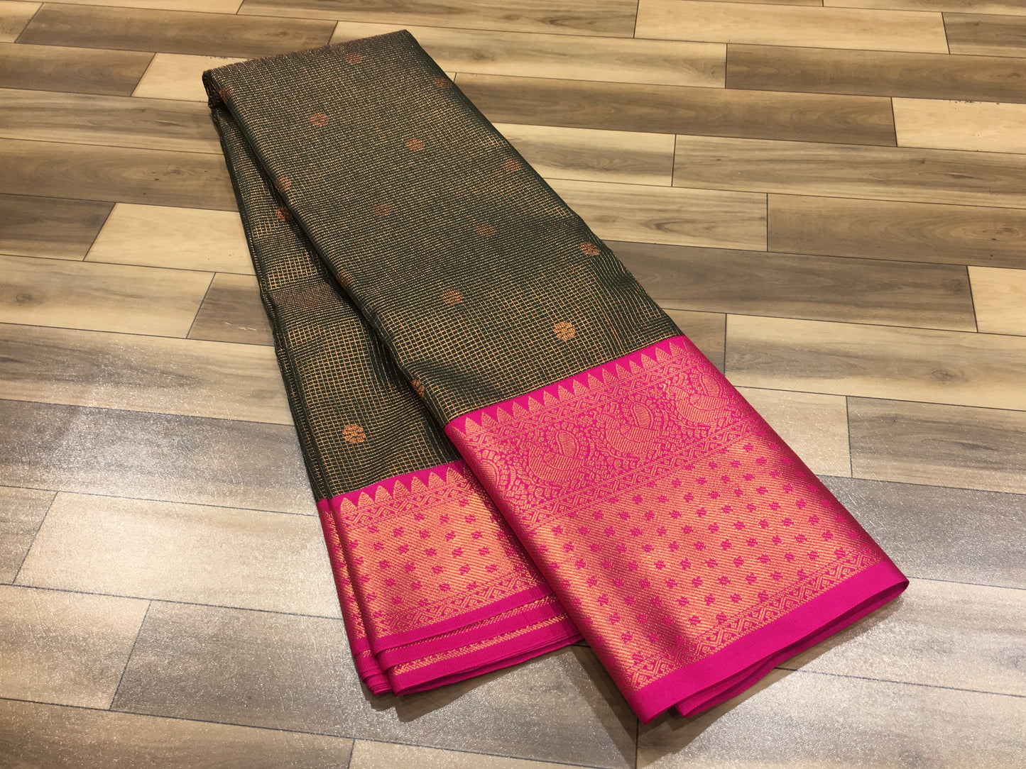 Semi Kanchipuram Silk Saree