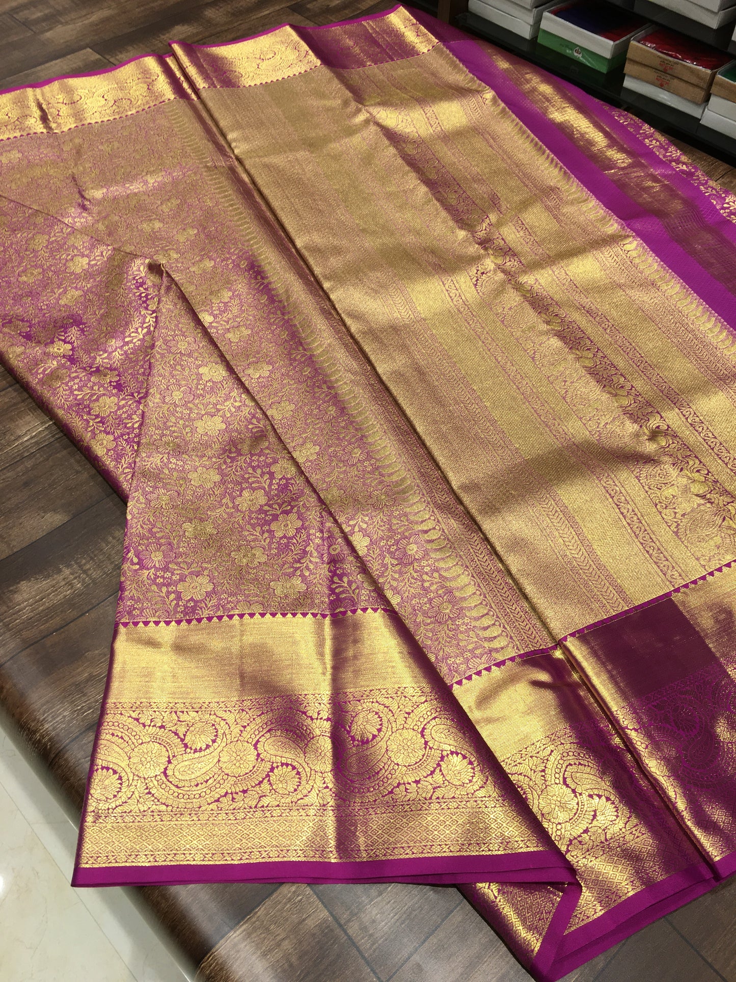 Pure Kanchipuram Tissue Silk Saree