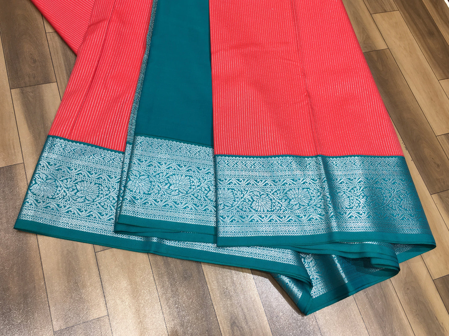 Semi Kanchipuram Silk Saree