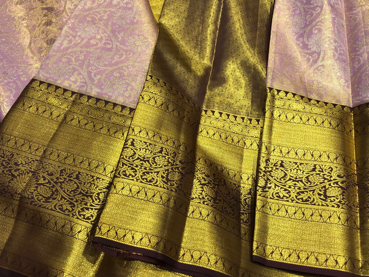 Pure Kanchipuram Tissue Silk Saree