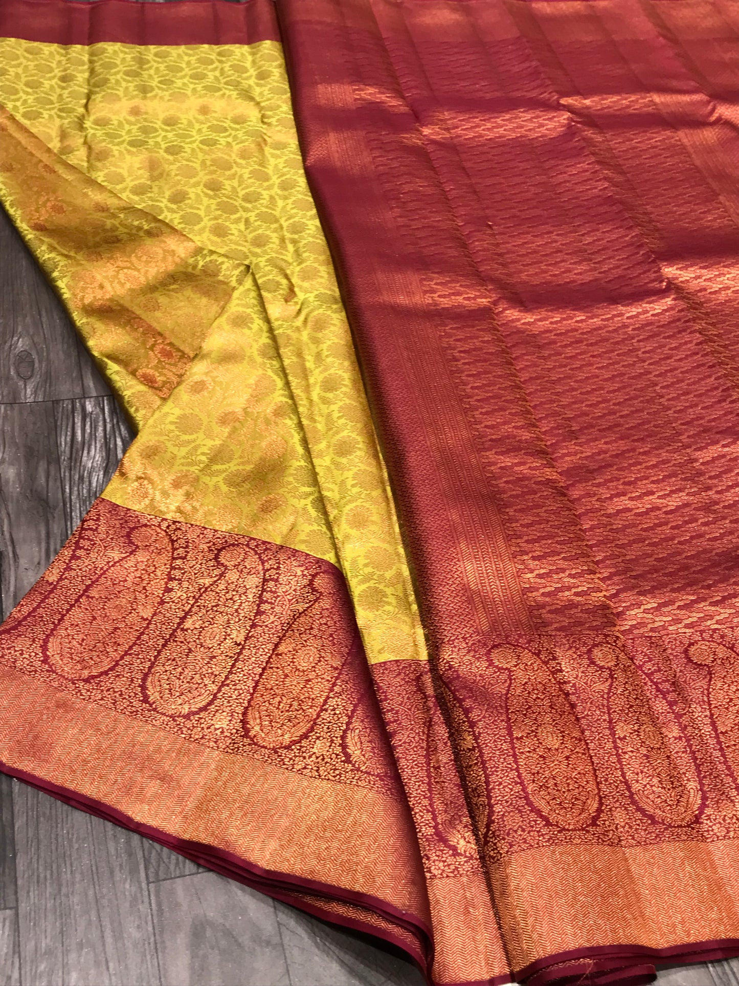 Pure Kanchipuram Tissue silk saree