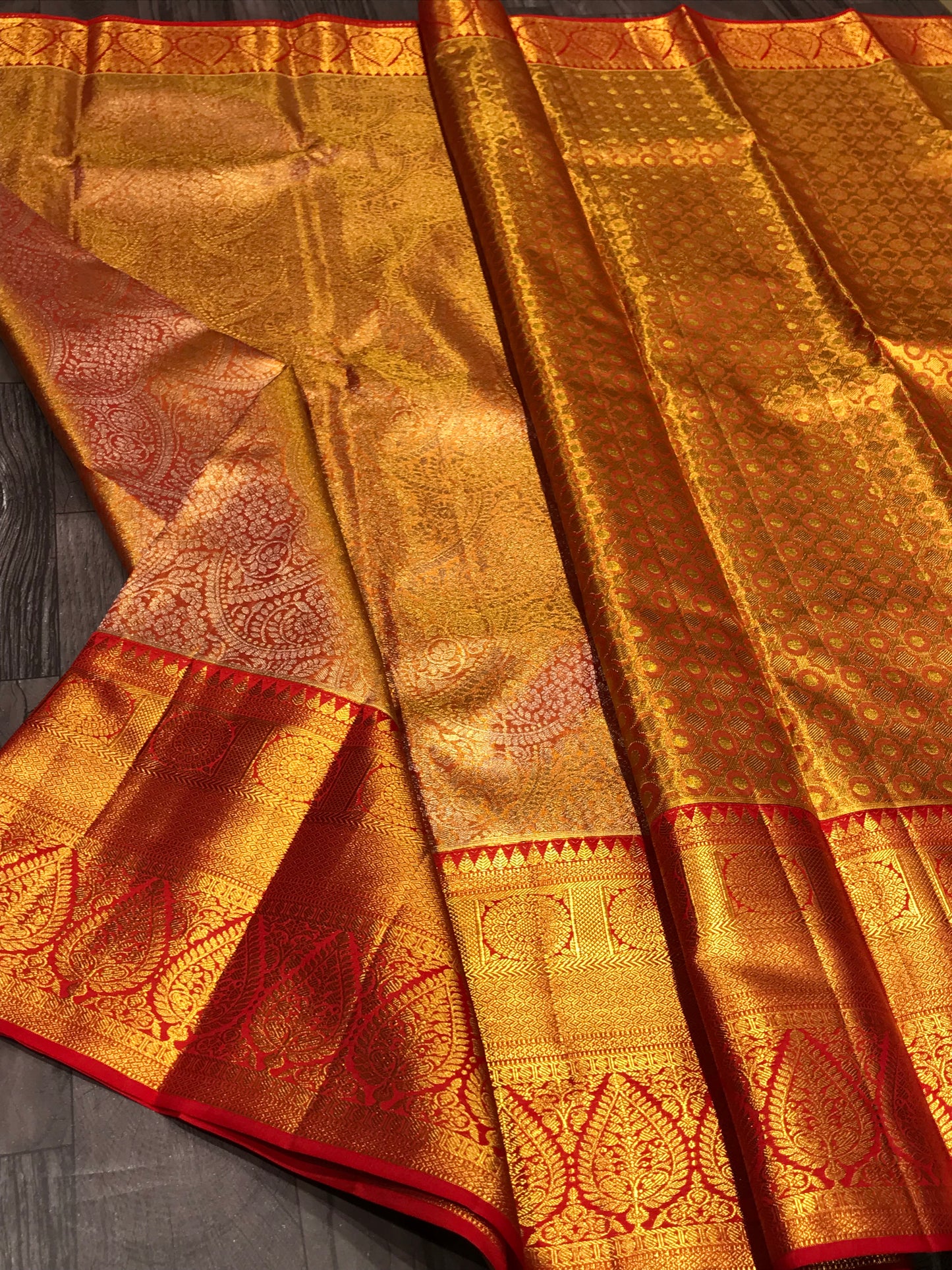 Pure Kanchipuram Tissue Silk Saree