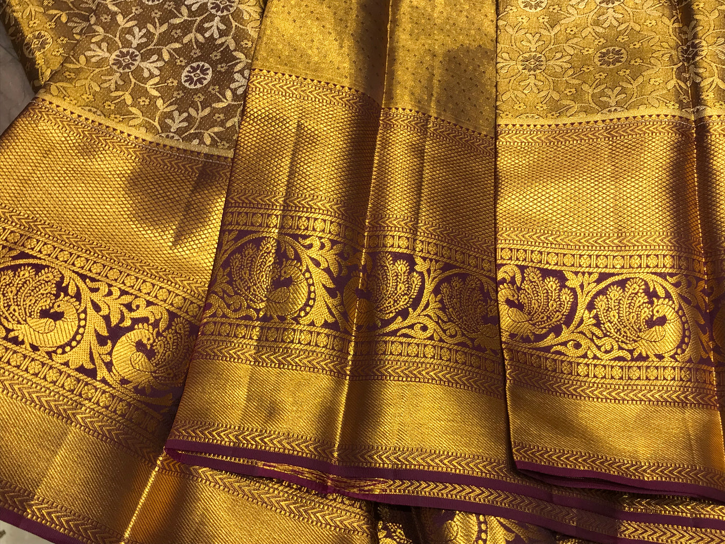 Pure Kanchipuram Tissue Silk Saree