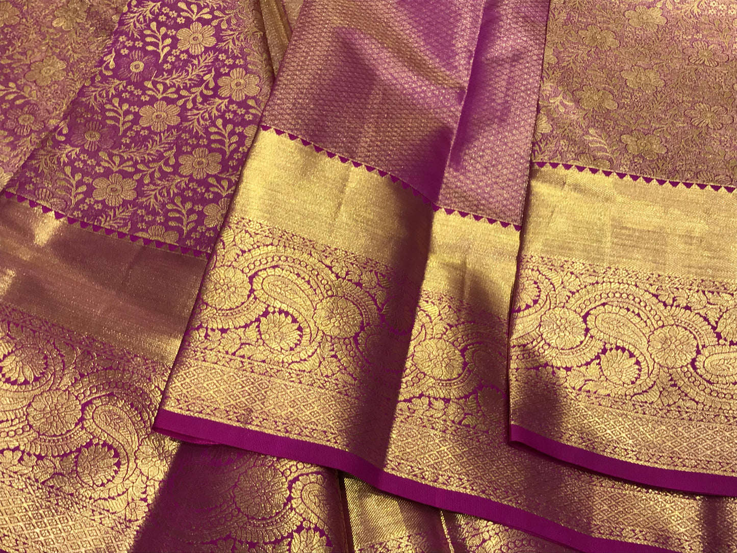 Pure Kanchipuram Tissue Silk Saree