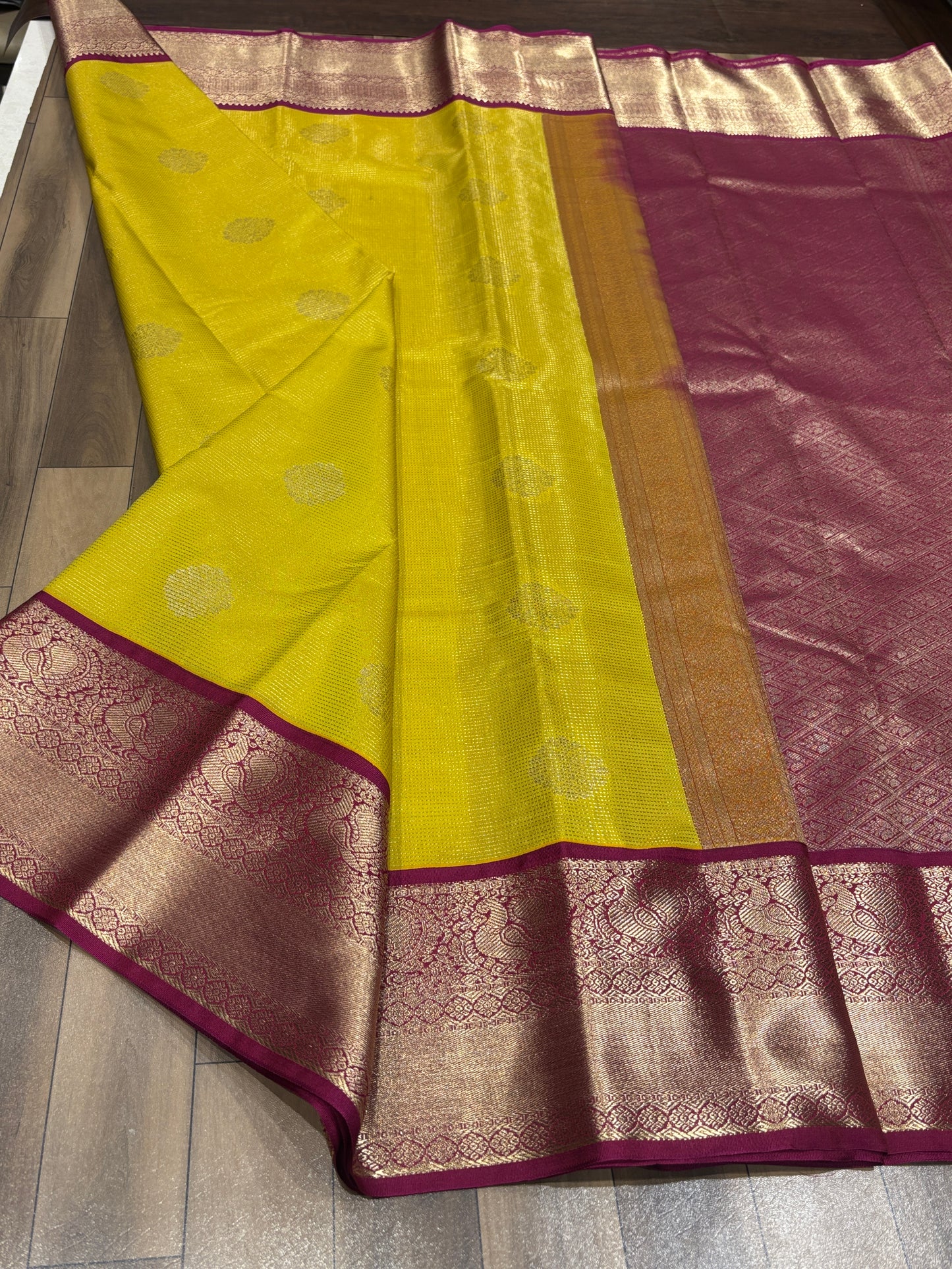 Semi kanchivaram silk saree