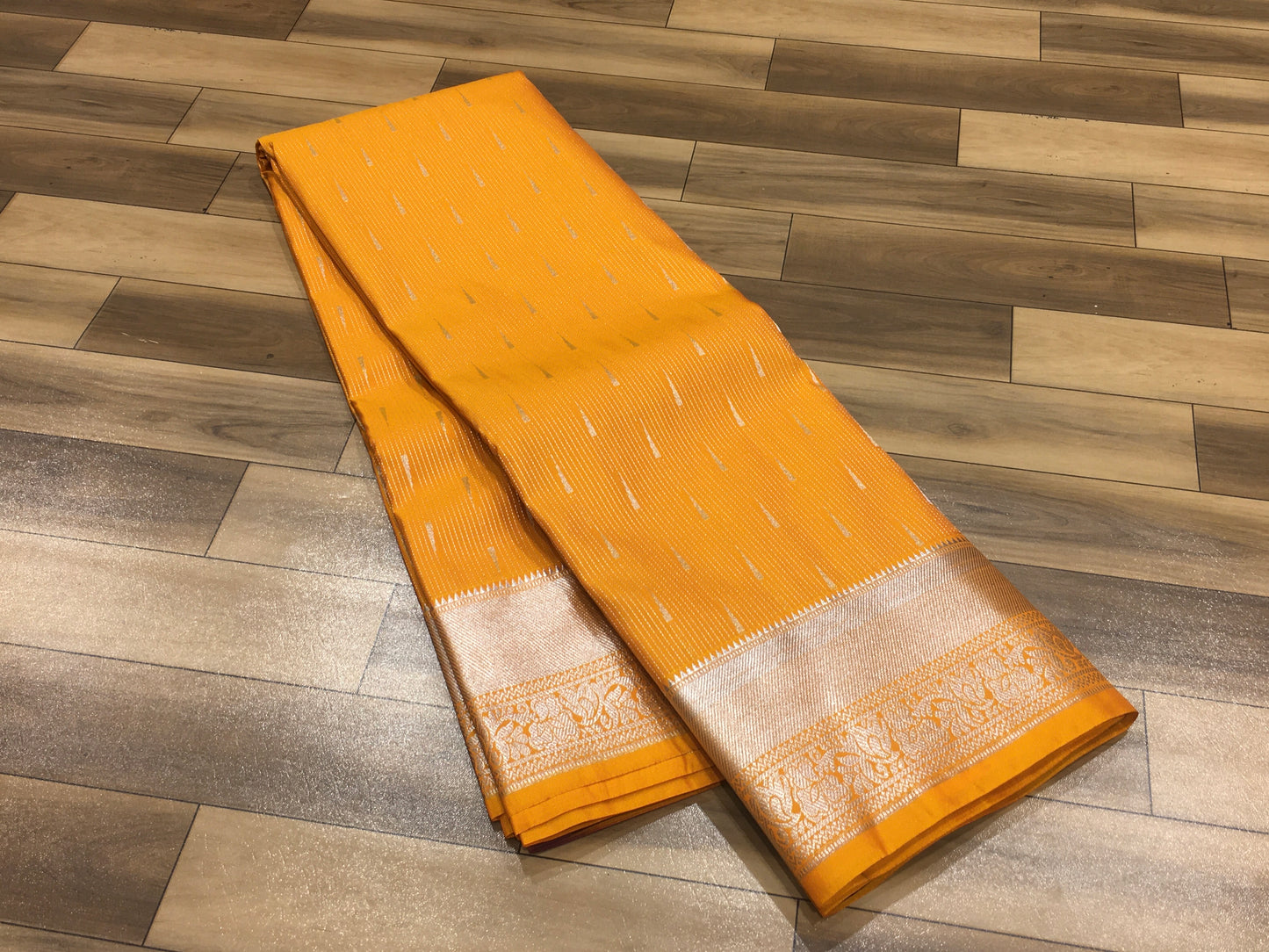 Semi Kanchipuram silk saree