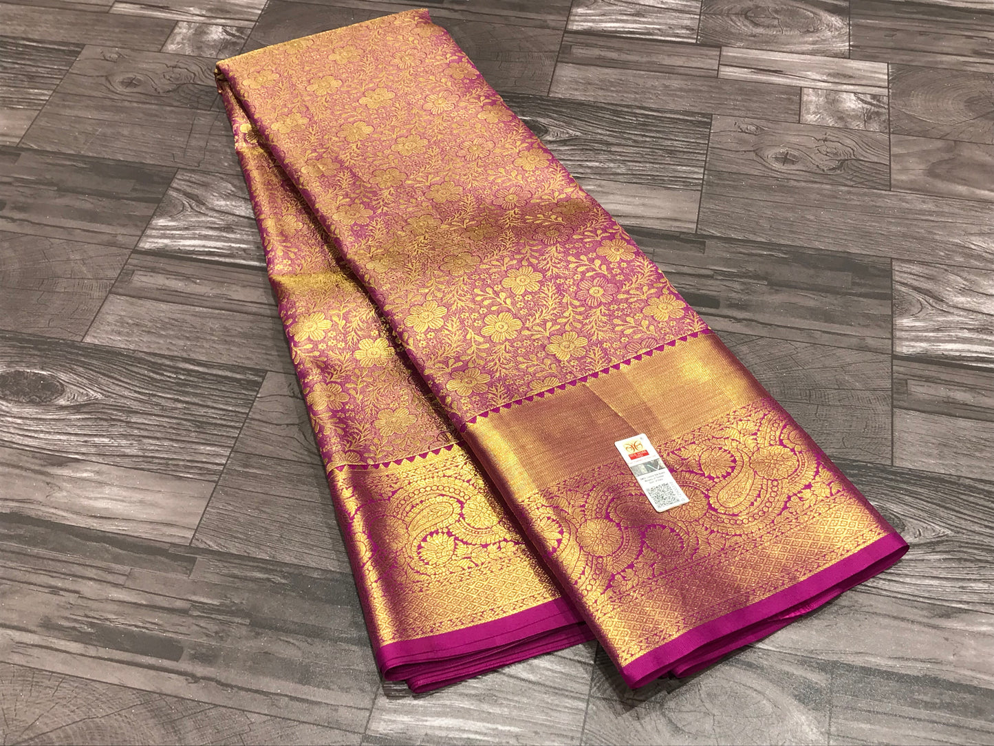 Pure Kanchipuram Tissue Silk Saree