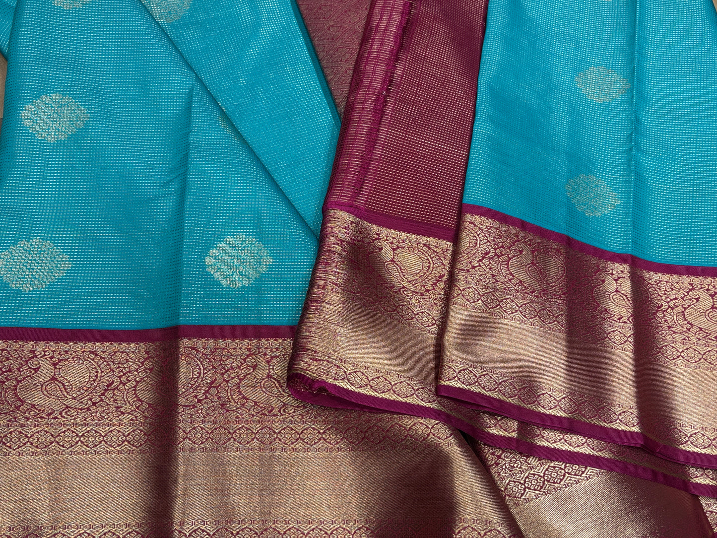 Semi Kanchipuram Silk Saree