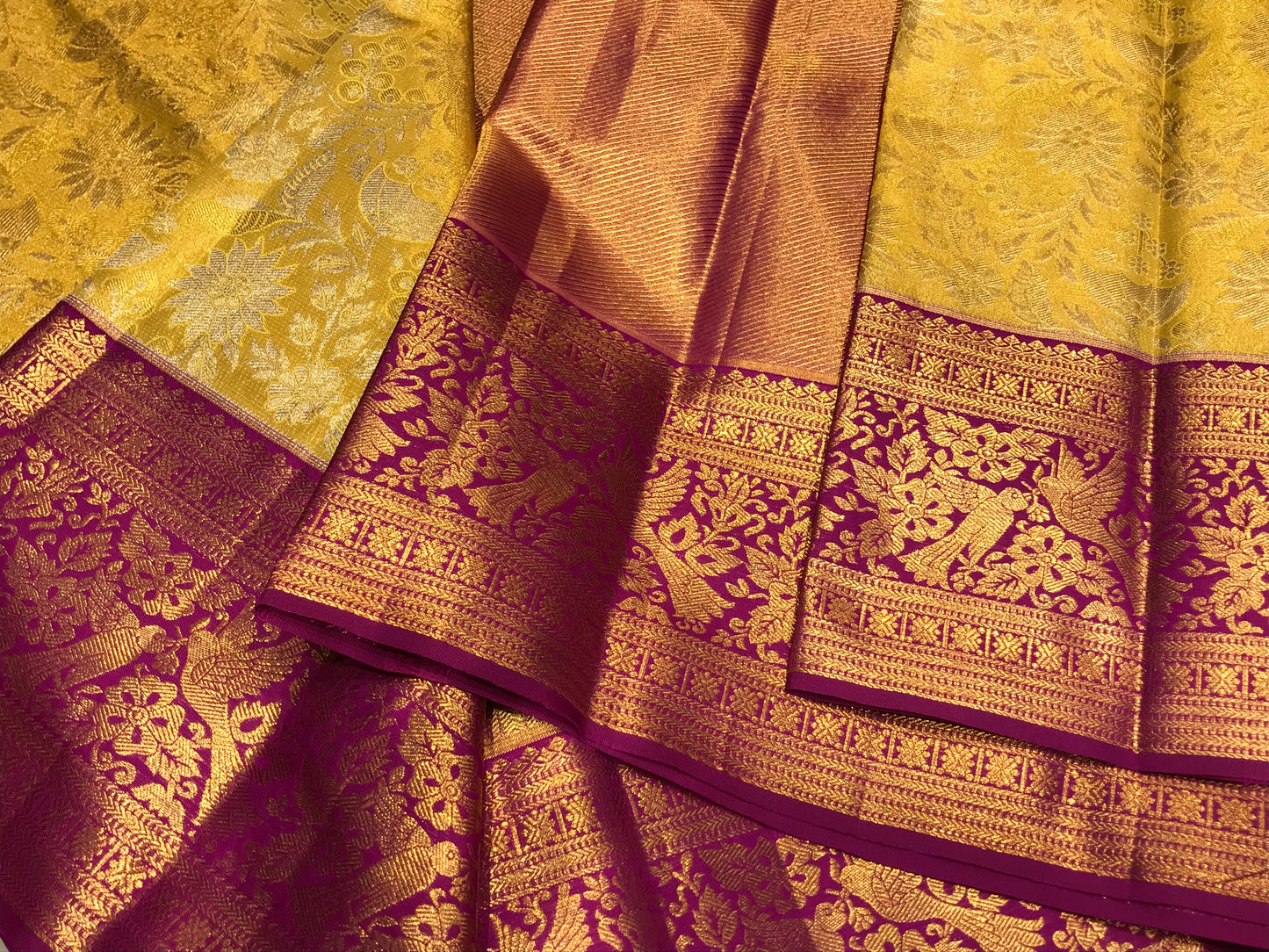 Pure Kanchipuram Tissue Silk Saree