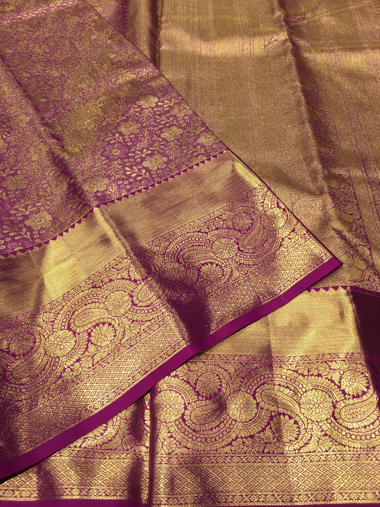 Pure Kanchipuram Tissue Silk Saree