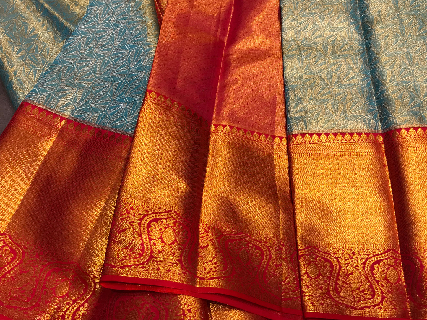 Pure Kanchipuram Tissue Silk Saree