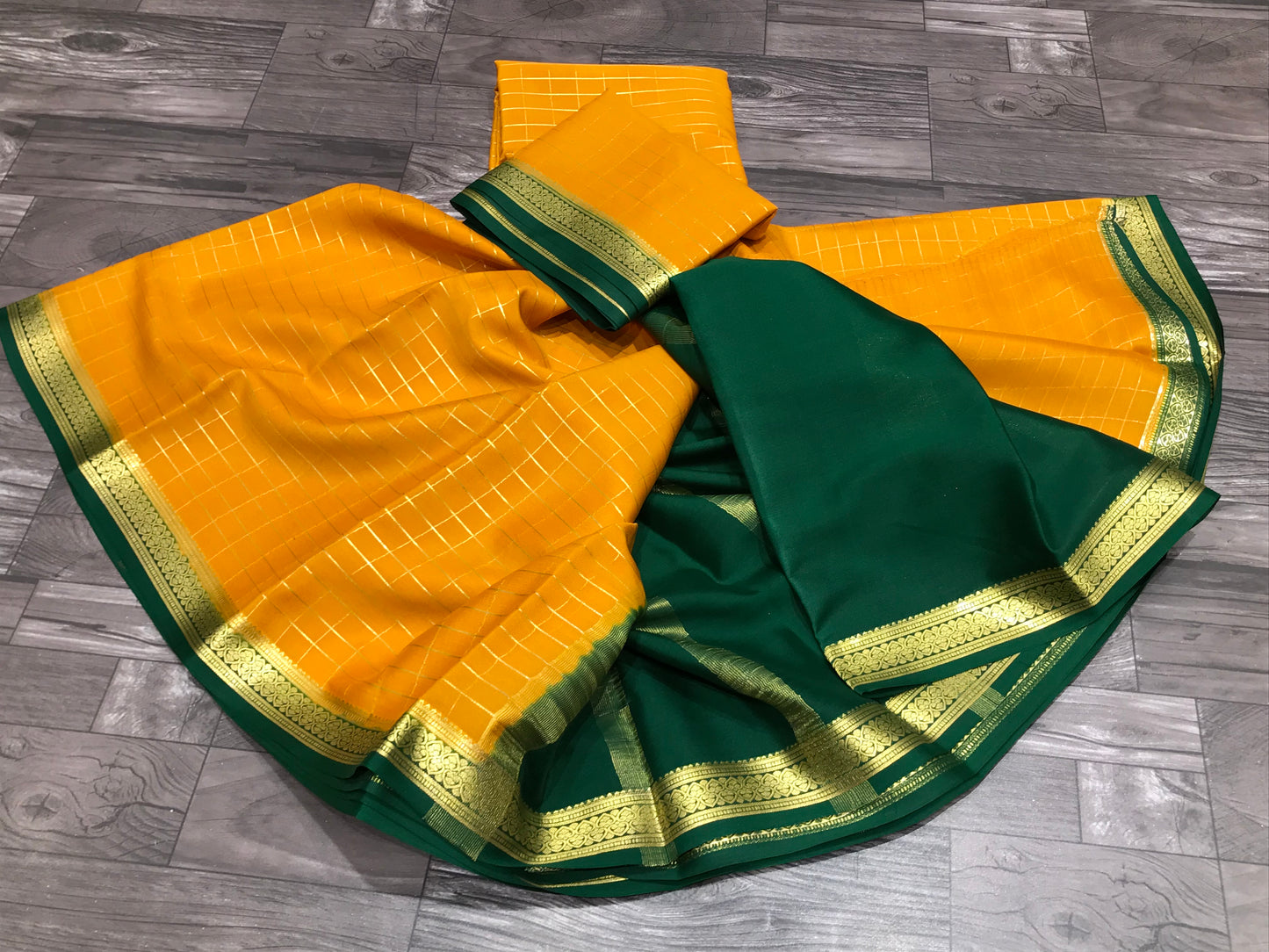 Pure Mysore Silk Saree