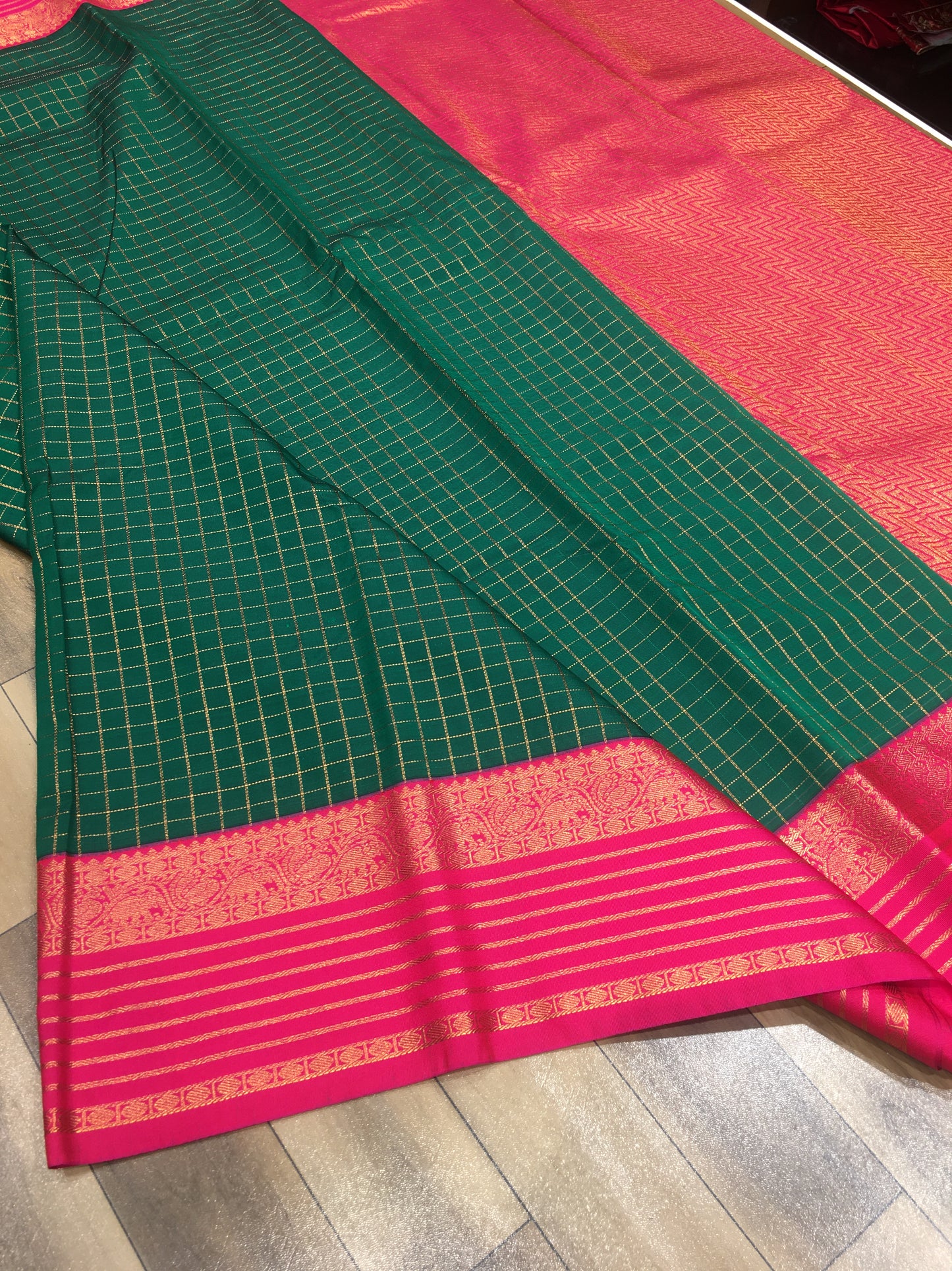 Semi Kanchipuram Silk Saree