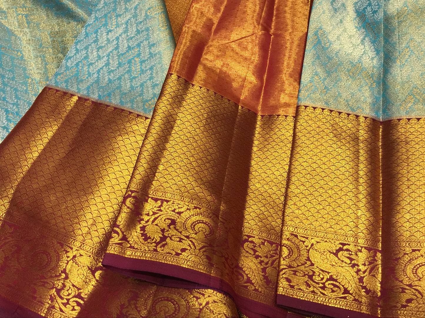 Pure Kanchipuram Tissue Silk Saree