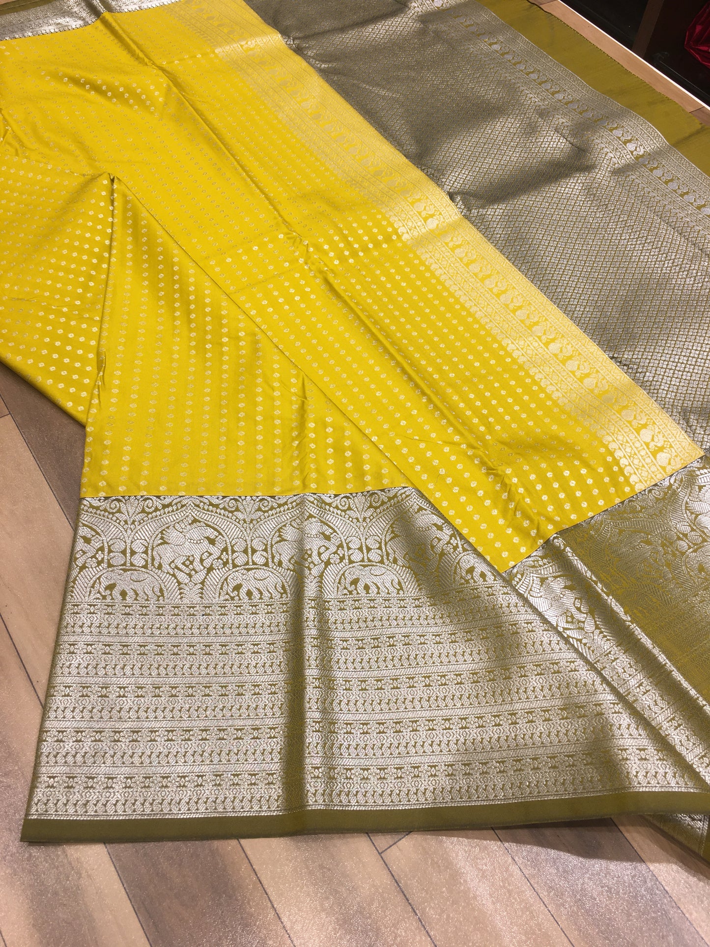 Semi Kanchipuram Silk Saree