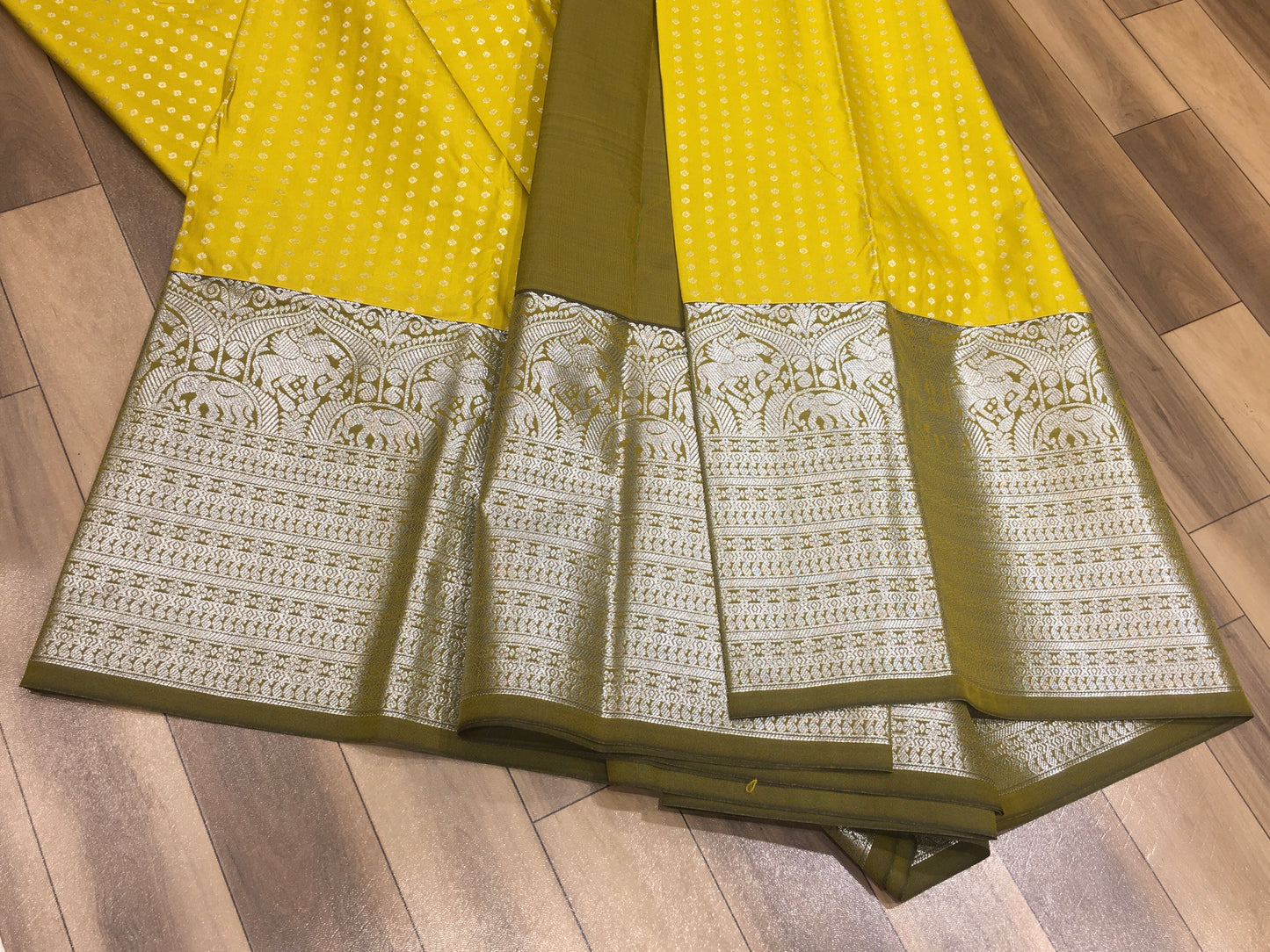 Semi Kanchipuram Silk Saree