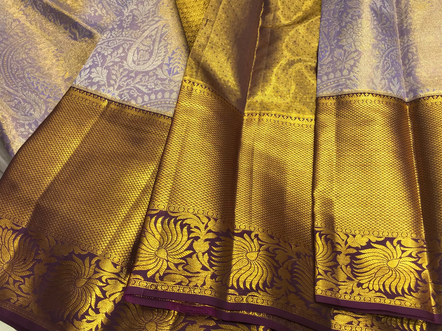 Pure Kanchipuram Tissue Silk Saree