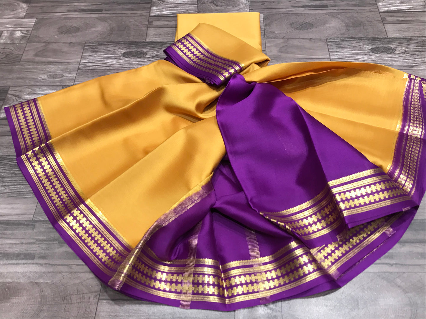 Pure Mysore Silk Saree