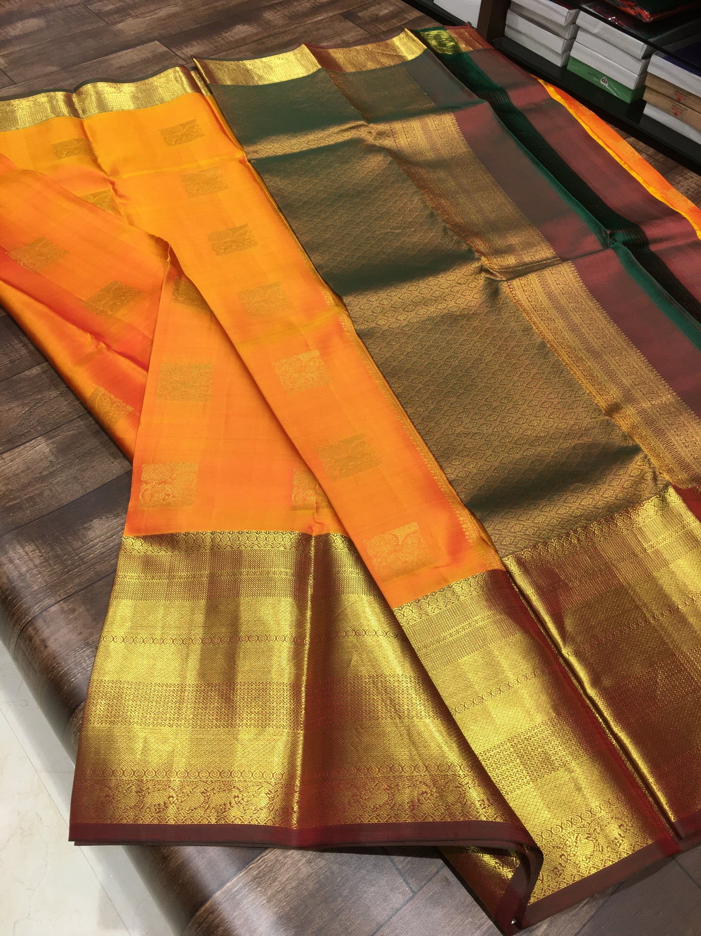 Pure Kanchipuram Silk Saree