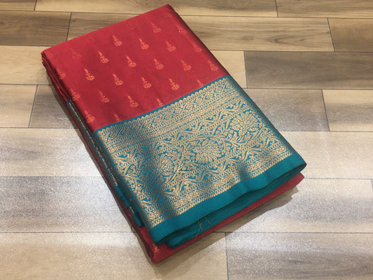 Semi Kanchipu Silk Saree