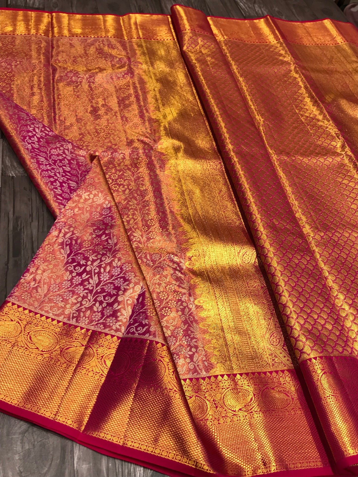 Pure Kanchipuram Tissue Silk Saree